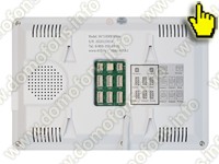 Проводной видеодомофон Eplutus EP-4805 - разъемы подключения